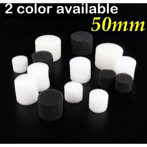28pcs 50mm Planting Sponges Used For Garden Vegetable Soilless Growing Matched Hydroponic Basket Aeroponics Planting Mesh Pot