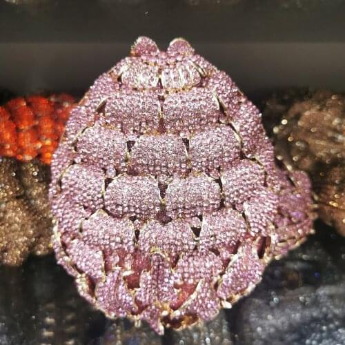 Women evening party bag diamonds luxury crystal clutch bridal wedding party clutch purse handbag wallet bag purses for women