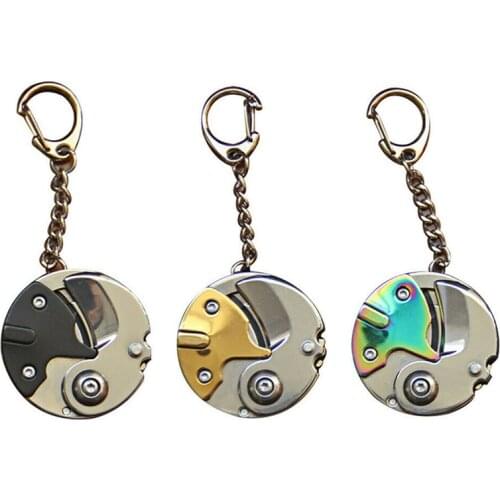 Multifunctional Pocket Mini Folding Screwdriver Plier Key Chain Ring Portable Outdoor Opener Coin Knife Tool Keychain Keyring