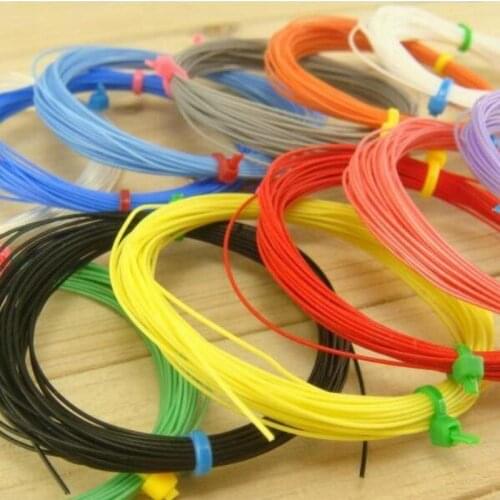 30AWG Wire Silver Plated OFC Cable Oxyten-Free Copper Cable 7 Strands Headphone Line Audio Earphone DIY Wires