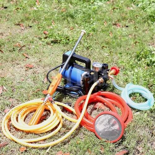 Agricultural 12v high pressure water pump car wash water pump self-priming pump orchard spray double cylinder plunger