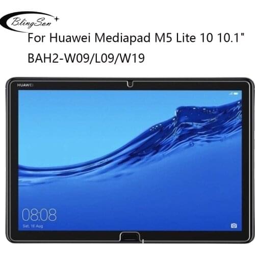 9H Tempered Glass For Huawei Mediapad M5 Lite 10 10.1" BAH2-W09/L09/W19 Screen Protector Tablet Protective Film Guard For M5 10