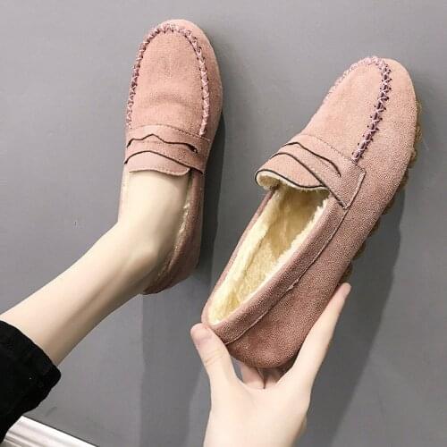 2020 Womens Flat Shoes Autumn Casual Loafers Women Moccasins Female Slip on Soft Bottom Non-slip Woman Ladies Lazy Shoes New