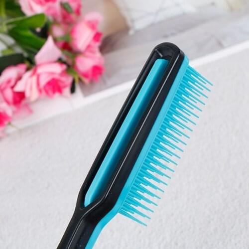 1PC Plastic Fine-tooth Comb Salon Anti-static Combs Hairbrush Styling Tools Professional Hairdressing Dense Tooth Comb