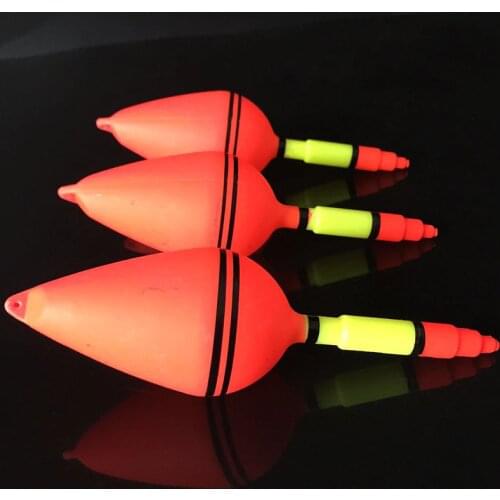 1PC Fishing Float EVA Rock Fishing Plug In The Luminous Stick Sea Fish Long Throw Big Belly Drift Without Glow Stick Fish Tools