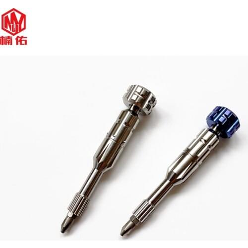 1PC Titanium EDC Cross Screwdriver Disassembly Gadget Phillips Screwdriver Bit Portable Riding Equipment Outdoor Pocket Tool