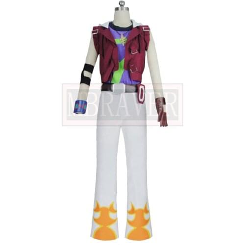 2020 Yu-Gi-Oh! Yu Gi Oh Yuma Tsukumo Cosplay Costume Cos Halloween Party Custom Made