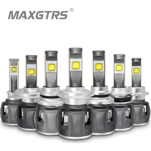 MAXGTRS X70 H7 H4 Led Headlight Bulbs H11 H8 Car Led Lamps H1 9005 HB3 9006 HB4 D4S D2S D1S D3S 12000LM Headlamp Fog Light 6000K