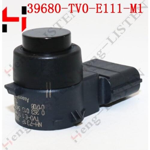 4pcs) Car Parktronic 39680-TV0-E11ZE PDC Parking Sensor For Honda Acura RLX CR-V Civic 39680-TVO-E111-M1 Black Silvery Grey