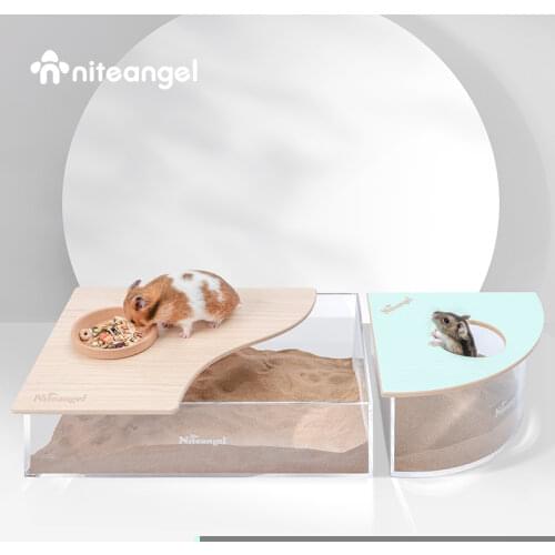 Acrylic Bath Sand Tray Large Space Sand Tray Hamster Djungarian Hamster Toilet