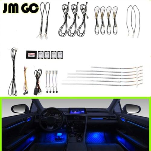 Car ambient light suitable for Lexus IS250 atmosphere light 64-color door panel light interior modification original installati