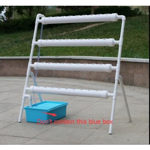Free shipping,Hydroponics equipment,1set,Ladder type family balcony vegetables soilless pipe rack pipe external vegetables
