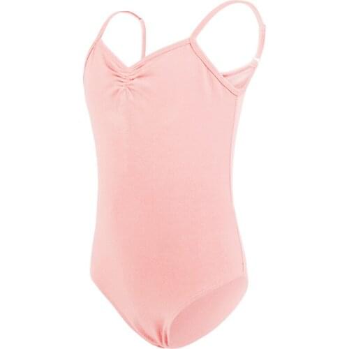 Dance Ballet Latin Performance Costume Children Girls Clothes Suspenders Cross Backless Bodysuit Rompers Jumpsuits for Kids Girl