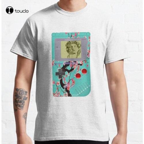 Vaporwave Aesthetic Game Gameboy Classic T-Shirt Cotton Tee Shirt