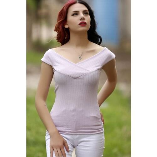 Haydigiy Lilac Blouses China