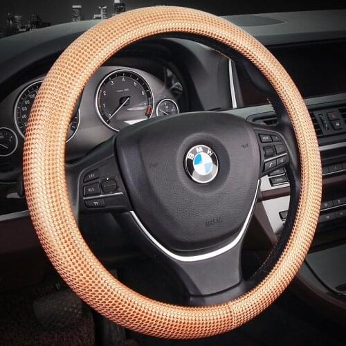 Microfiber crystal Leather Car Steering Wheel Cover for BMW X1 X2 X3 X4 E84 F84 F39 E83 F25 G01 F97 F26 G02 F98 Auto Accessories