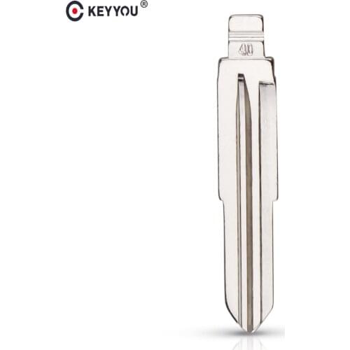 KEYYOU New Arrival Metal Blank Uncut Flip KD Remote Key Blade Type #40 for Chevrolet Epica