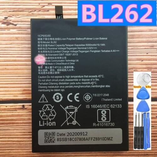 New Original High Quality BL262 Battery For Lenovo Vibe P2 P2C72 P2A42 Batteries 5000mAh