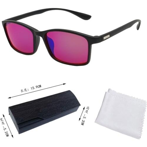 Color-enhancing spectral filter Color vision disorder correction glasses Red and green color blindness glasses