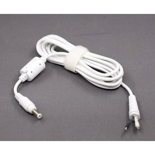 Original 18AWG 4.8x1.7mm DC Power Charger Plug Cable White Connector 18.5V for HP 510 530 550 620 625 Laptop adapter charger