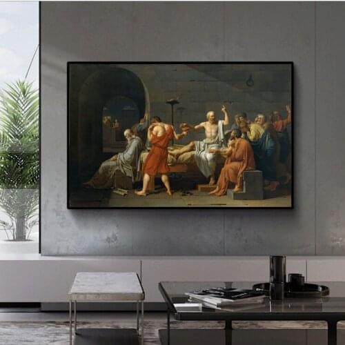 Frameless European Renaissance Print Canvas Painting Wall Art Picture for Living Room Home Decor