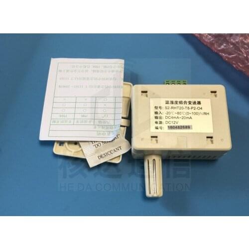 Temperature and humidity transmitter S2-RHT20-F-T8-P2-O4 S2-RHT20-F