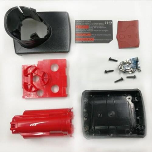 M12 Battery Plastic Case PCB Circuit Board Label Tag For Milwaukee 12V 10.8V 48-11-2411 Li-ion Battery Box Housing 6Ah Sticker