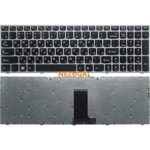 Russian RU FOR Lenovo b5400 m5400 m5400a b5400 b5400a Laptop Keyboard With silver frame