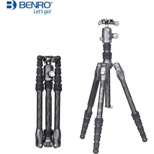 Benro RH229C RH229CK Tripod Carbon Fiber Monopod Rhino Tripods Camera Stands 5 Section DHL Free Shipping