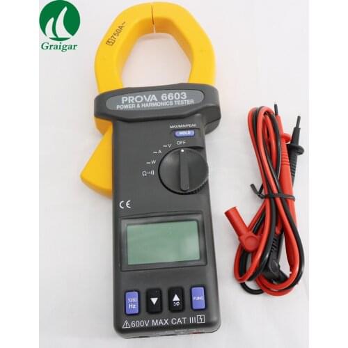 PROVA-6603 Power Analyzer Meter Resolution 0.1 Recorder AC Current