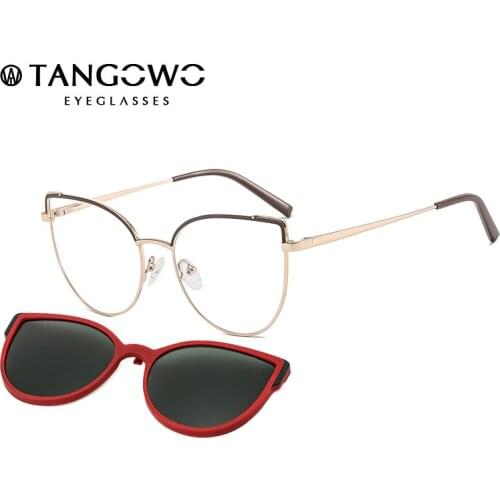 TANGOWO Womens Cat Eye Sunglasses
