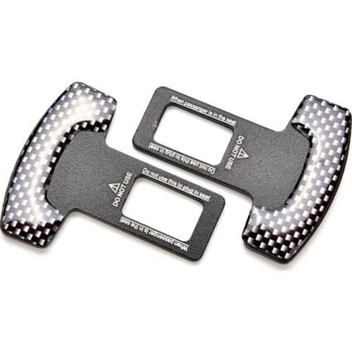 2PCS Universal Car Safety Belt Clip Car Seat Belt Buckle Vehicle-mounted Bottle Openers Car Accessories Safety Belt Buckles