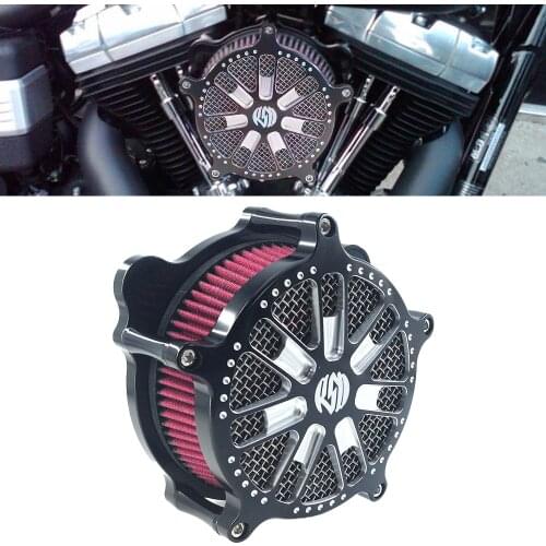Motorcycle RSD Slam Venturi Air Cleaner Intake Filter for Harley Sportster 883 1200 Dyna FXDLS FLSTNSE Softail Fat boy Touring