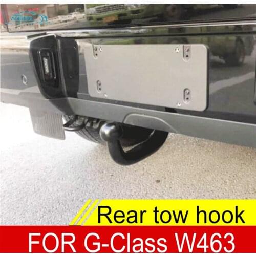 Rear Tow Hook Tractor Bar Decoupling Hitch Ball For Benz G-Class W463 G65 G55 G63 G500 G550 G350 Car Accessories