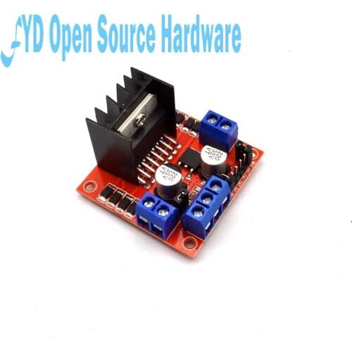 1pcs L298N Motor Driver Controller Board Module Dual H Bridge DC L298N Stepper Motor Driver for arduino