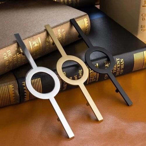 5" Modern Dresser Pull Drawer Pulls Handles Kitchen Cabinet Handle Black Brass Gold Polished Silver Chrome Door Handles Hardware