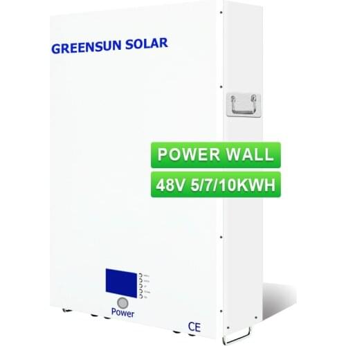 6000Cycles 48V 100Ah 5KWH Powerwall Lithium LiFePO4 Battery for Off Grid Solar System