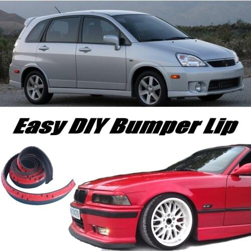 Bumper Lip Deflector Lips For Suzuki Aerio / Liana Front Spoiler Skirt For Car Tuning View / Body Kit / Strip