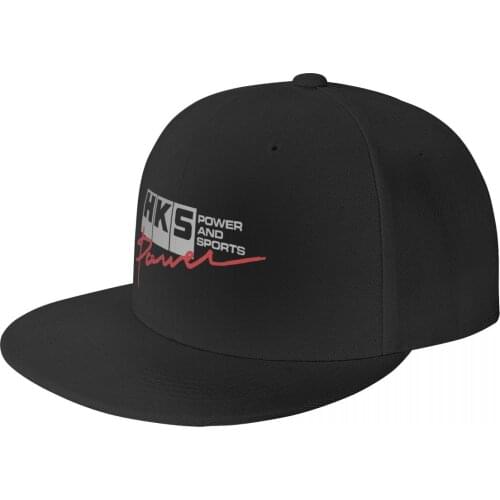 Limited Hks Power And Sportser Performance Turbo Logo Black Summer Baseball Cap Panama Hat Bucket Hat Cap Without Visor