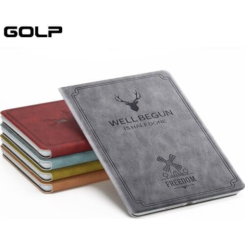 Flip Case For iPad Pro 11 2018, GOLP PU Leather Protective Cover Smart case for iPad Pro 11 cover