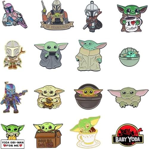Creativity Anime Movies Enamel Brooch Collect Funny Children Fashion Jewelry Gifts Metal Cartoon Pins Hat Collar Lapel Badges