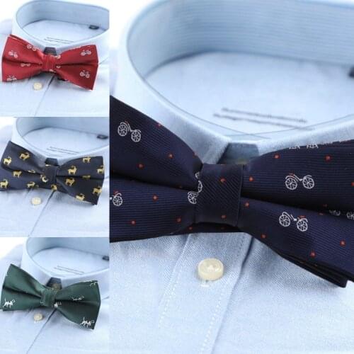Mens Bow Tie 9 Colors Various Patterns Clothing Accessories for Special Events
