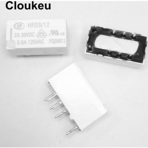 HFD3/12V 0.5A Relay DIP8 TX2