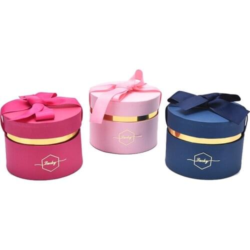 Round Candy Chocolate Box Wedding Party Favors And Gifts Boxes Decor Party Supplies