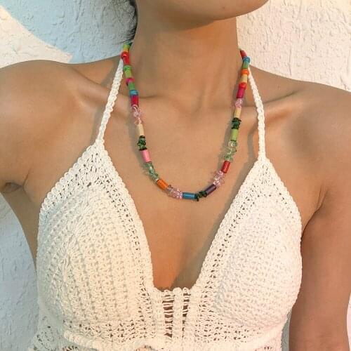 Чокеры из бусин Lalynnly China At AliExpress