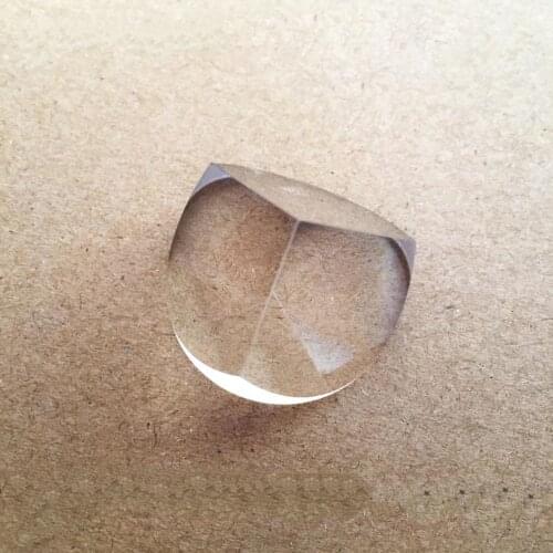 Optical Component Experimental Equipment for Total Station of K9 Pyramid Prism 25.4MM Diameter Range Finder