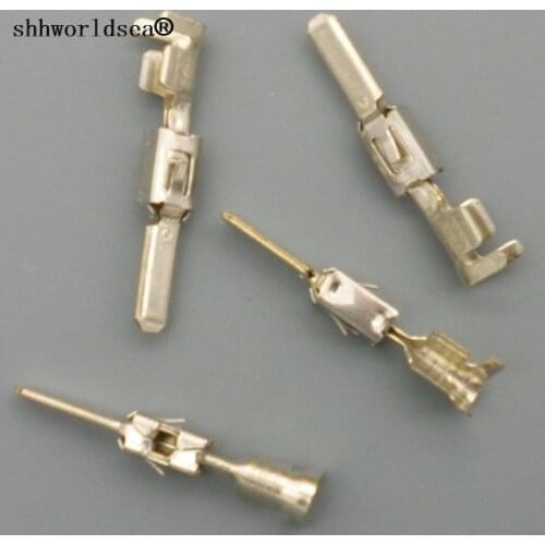 Shhworldsea 20pcs 2.8 series wire terminal Crimp terminal auto electrical male terminal for 962843-1/964298-1