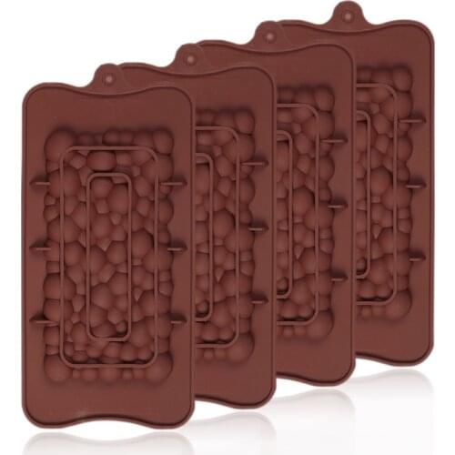Silicone mold for baking pastry Chocolate desserts tools Candies and sweets Confectioner fondant ice accessories Kitchen Cake