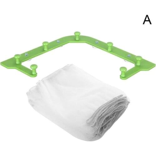 Triangle Drainage Rack Disposable Garbage Bag Anti-Clogging Sink Hole Trash Strainer Mesh Garbage Bag for Kitchen Waste