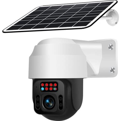 Q2 Solar outdoor surveillance camera Wireless WiFi/4G WIFI camera HD 360 rotating dome camera